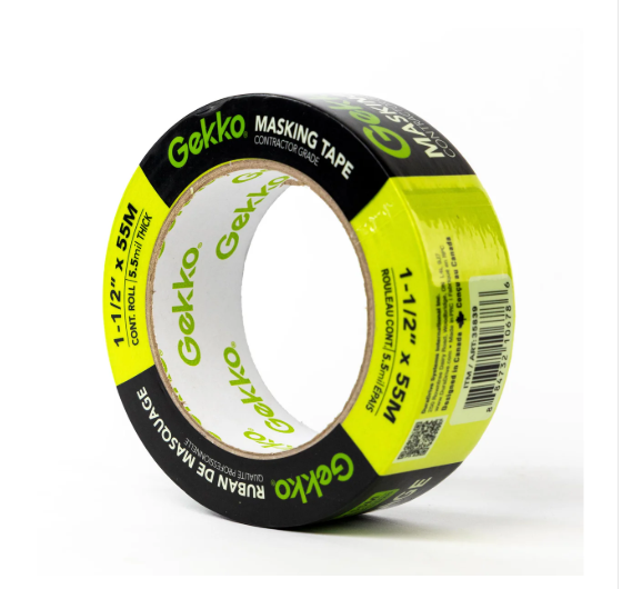 1-1/2 in x 55 m Green Masking Tape