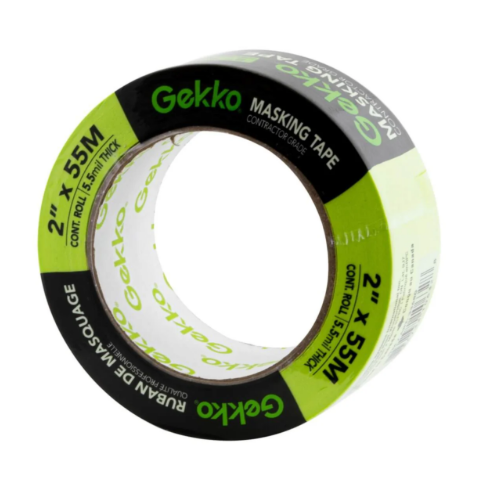 2 in. x 55 m Green Masking Tape
