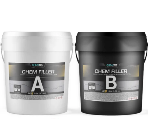 Epoxy Crack Filler Fast Cure - 2 Gallon Kit