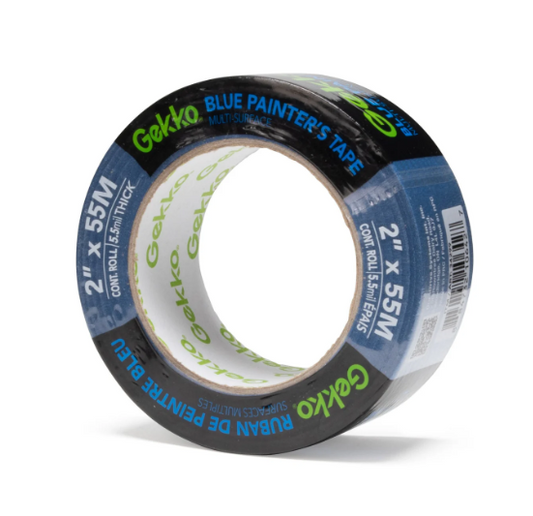 2 in. x 55 m Blue Masking Tape